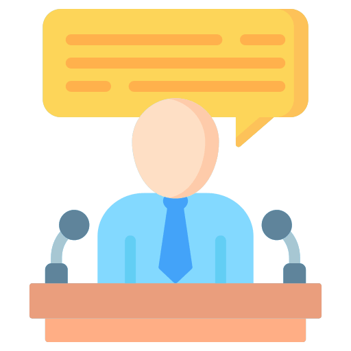 Public Speaking icon